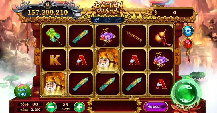 Chinh Phục Nổ Hũ Bát Tiên Quá Hải Tại Bin88 Với Phần Thưởng Lớn