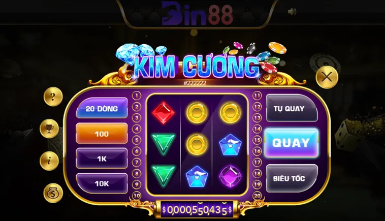 Game Nhanh Kim Cương Tại Bin88 Cơ Hội Trải Nghiệm Đỉnh Cao Cho Mọi Game Thủ