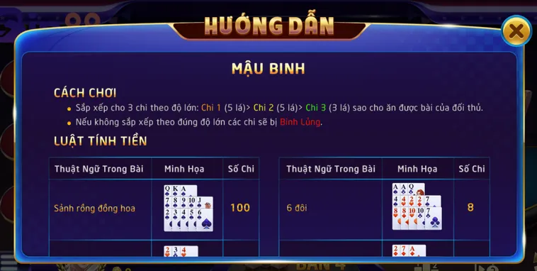 Mậu Binh Tại Bin88 Hành Trình Chinh Phục Giang Hồ Bài Lá