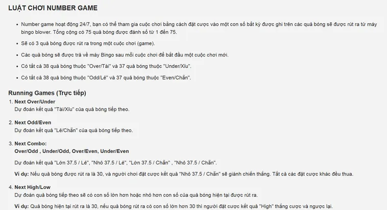 Quay Số Numbers Game Tại Bin88 Sân Chơi Cá Cược Đẳng Cấp Và Hào Hứng