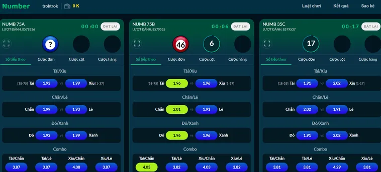 Khám Phá Siêu Phẩm Quay Số Numbers Game 2 Tại Bin88 Với Jackpot Khủng
