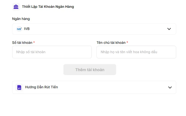 Hướng Dẫn Rút Tiền Qua Tài Khoản Ngân Hàng Bin88 Siêu Tốc An Toàn Cho Mọi Người Chơi