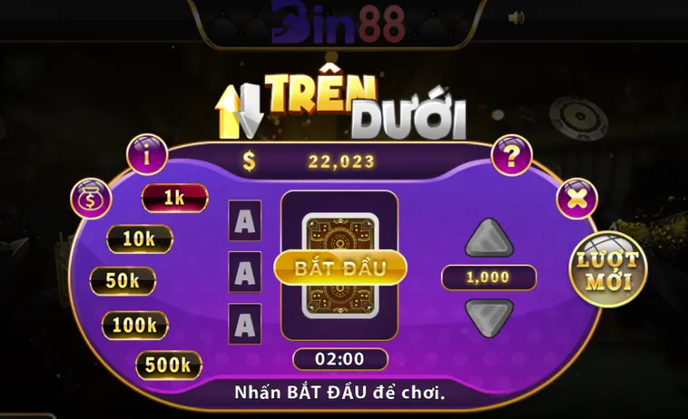 Game Nhanh Trên Dưới Tại Bin88 Cơ Hội Kiếm Tiền Cực Khủng Cho Mọi Game Thủ