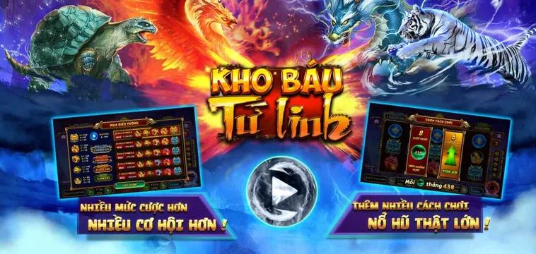 Bắn Cá Tứ Linh Tại Bin88 Sảnh Game Săn Cá Huyền Thoại Với Hệ Thống Linh Thú