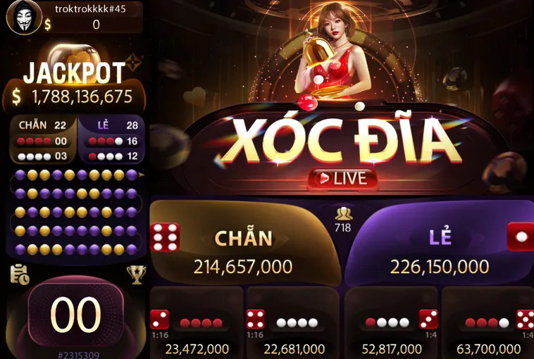 Xóc Đĩa Live Tại Bin88 Sảnh Cá Cược Đỉnh Cao Mang Tới Những Trận Cầu Kinh Điển Hấp Dẫn