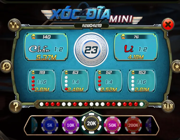 Game Nhanh Xóc Đĩa Mini Tại Bin88 Trải Nghiệm Cá Cược Đẳng Cấp Và Hào Hứng